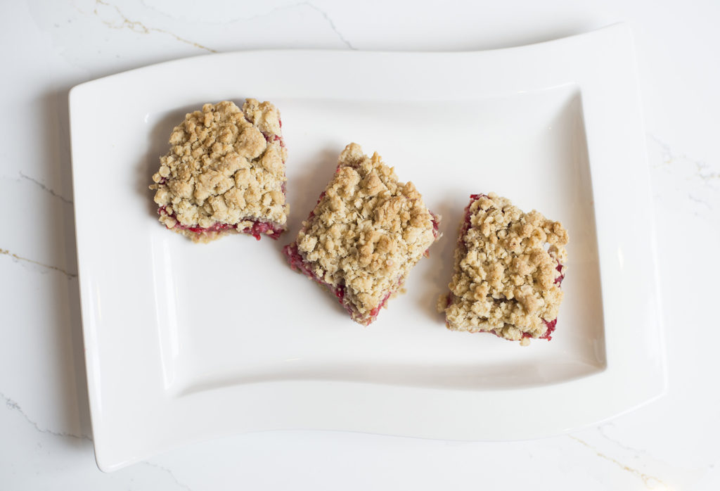 Raspberry Crumble Bars