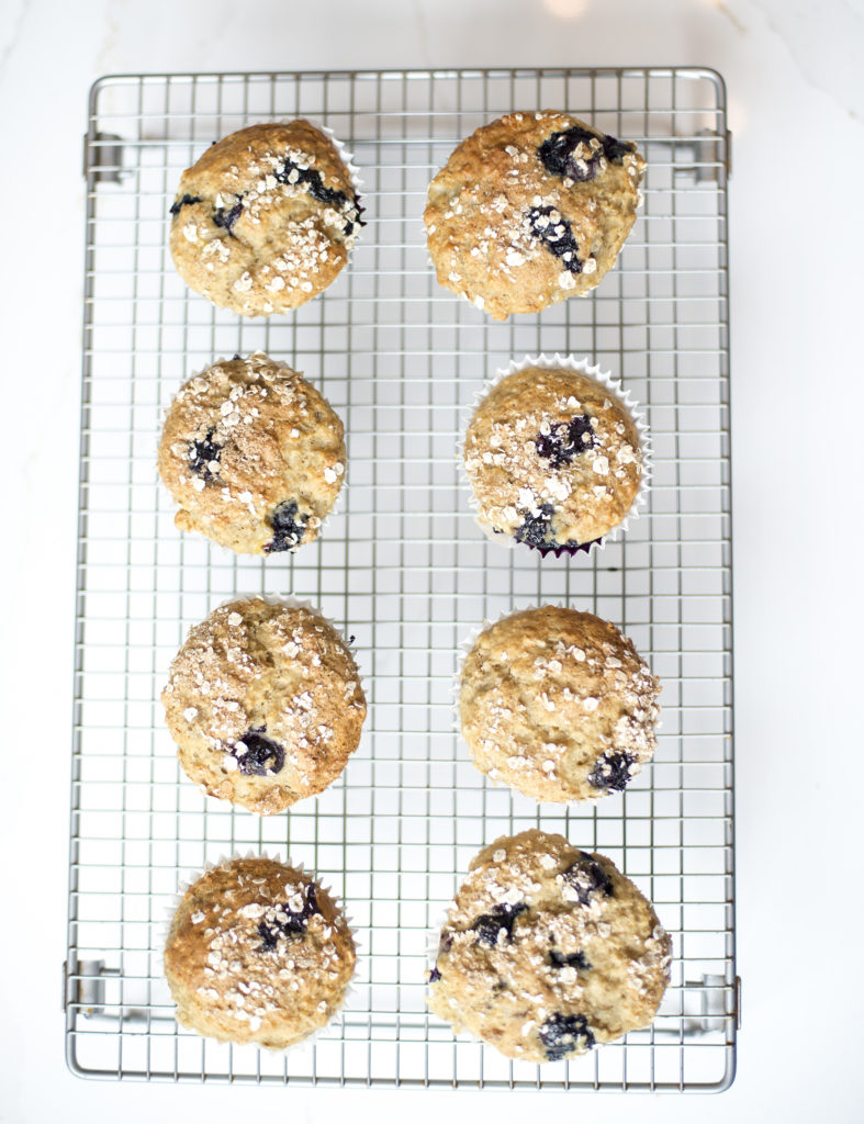 banana blueberry muffins recipe