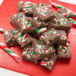 Candy Cane Fudge Recipe by Julie Neville
