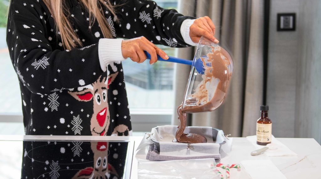 Candy Cane Fudge Recipe by Julie Neville