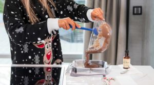 Candy Cane Fudge Recipe by Julie Neville