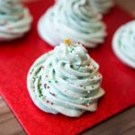 Christmas Tree Meringues recipe_Julie Neville9