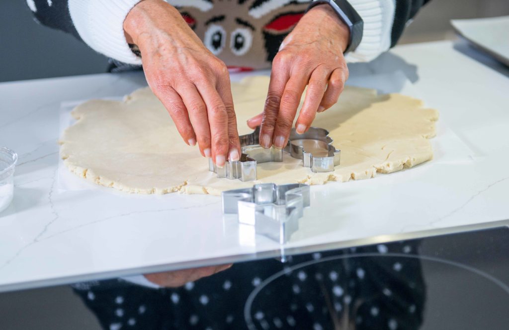 Christmas shortbread cookies Julie Neville