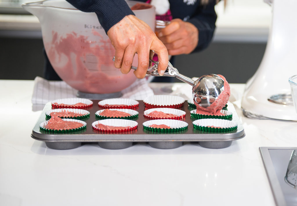 RED VELVET CUPCAKES WITH ELF FROSTING BY Home cooking with Julie Neville_10