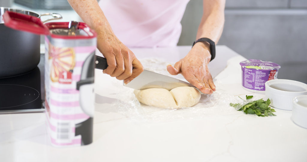 flatbread recipe by home cooking with julie neville