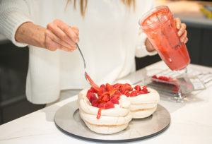 Pavlova Valentines Day Home Cooking with Julie Neville