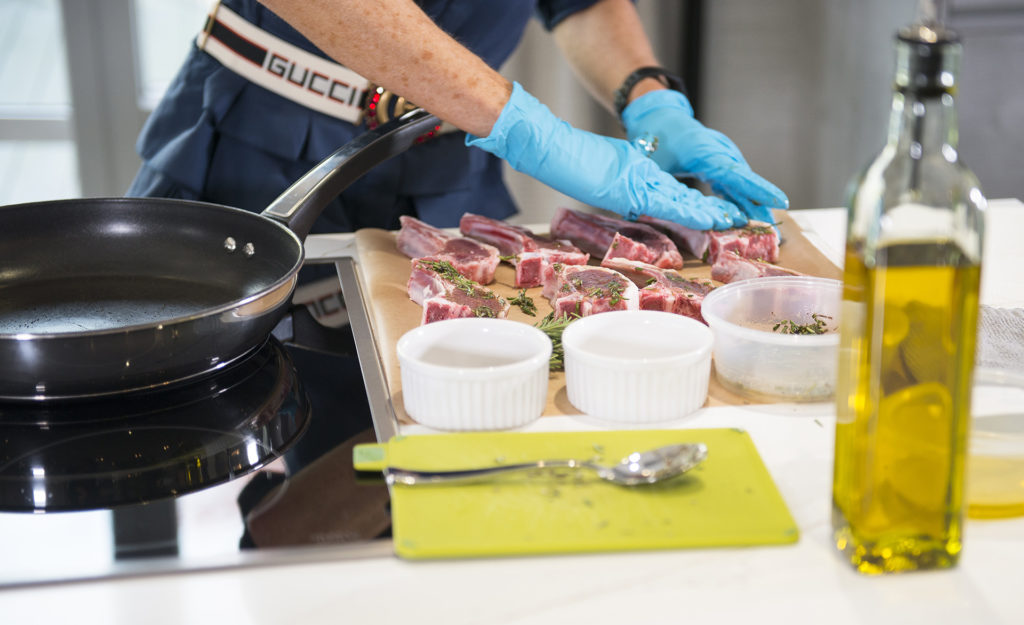 Rosemary Lamb Chops Home Cooking with Julie Neville6