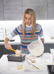 Lemon Drizzle Cake recipe by home cooking with julie neville