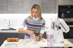 Lemon Drizzle Cake recipe by home cooking with julie neville