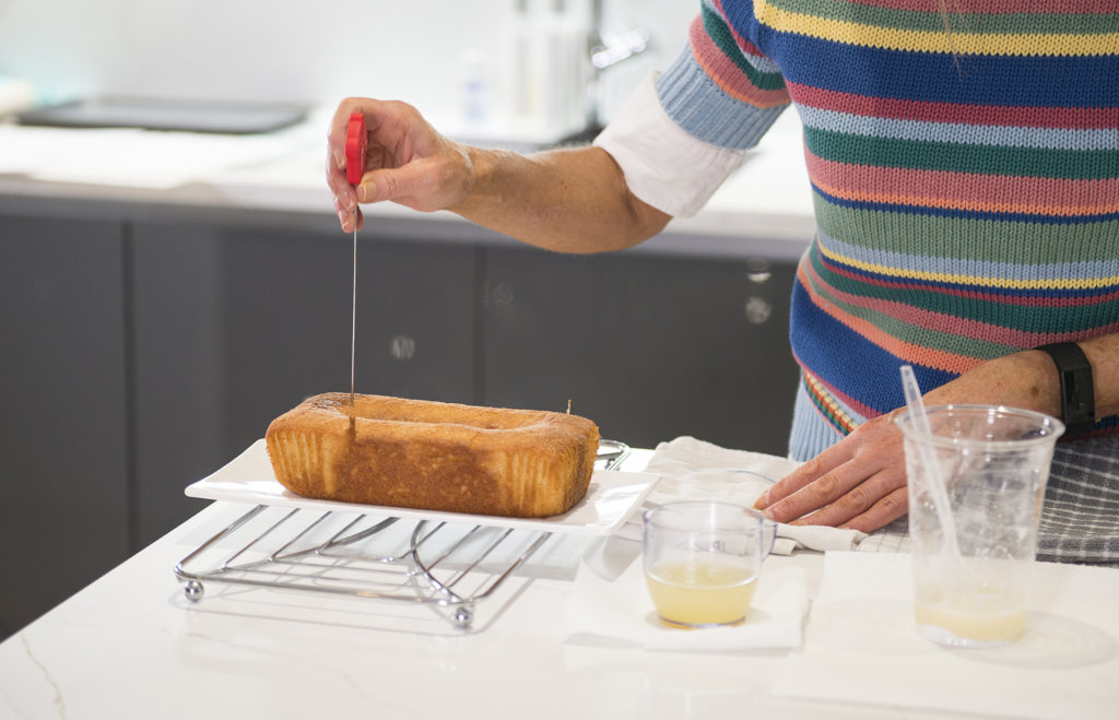 Lemon Drizzle Cake recipe by home cooking with julie neville