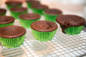 ST PATRICKS MINT CUPCAKES recipe by home cooking with julie neville