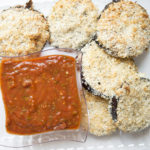 Crispy Mushrooms and aubergines recipe home cooking with julie neville