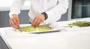 aspargus puff pastry tart recipe home cooking with julie neville