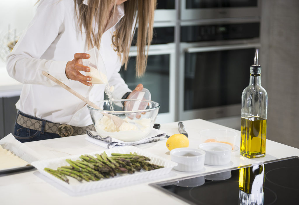 aspargus puff pastry tart recipe home cooking with julie neville5