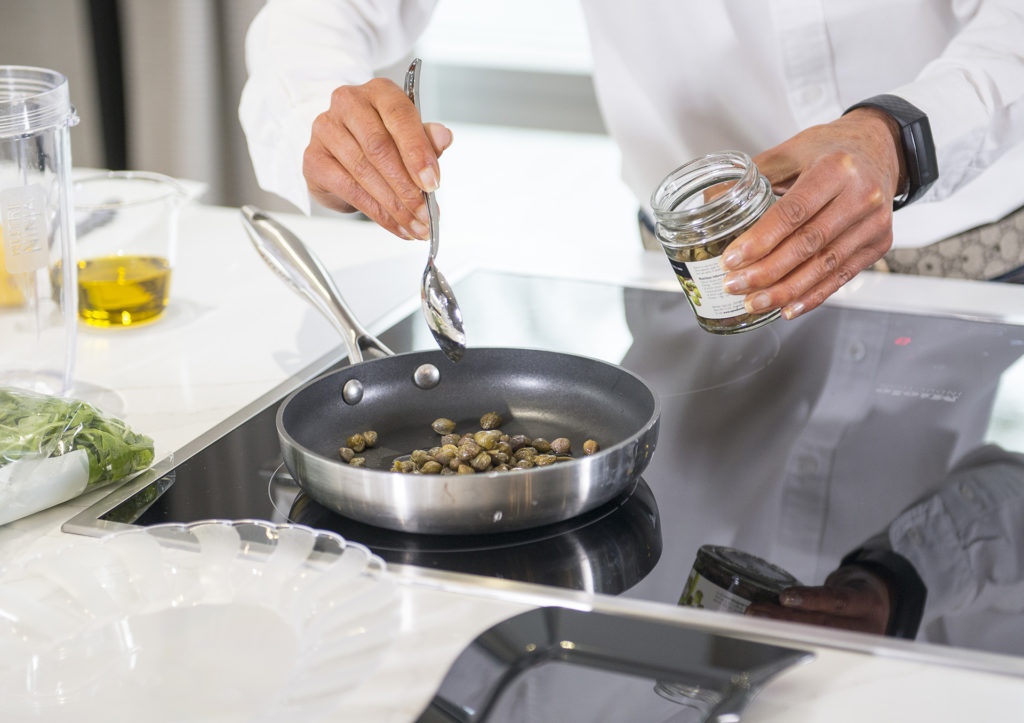 pan fried swordfish served with rocket and lemon recipe home cooking with julie neville