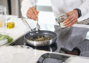 pan fried swordfish served with rocket and lemon recipe home cooking with julie neville