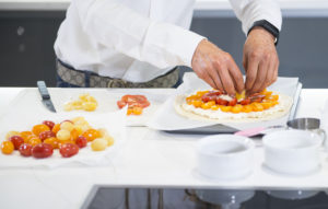 rainbow tomato tart recipe home cooking with julie neville