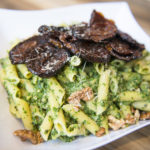 SPINACH AND WALNUT PESTO PASTA WITH CRISPY SUNDRIED TOMATOES RECIPE BY HOME COOKING WITH JULIE NEVILLE