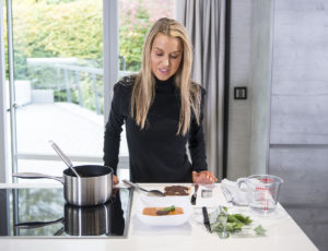 EASY TOMATO SOUP WITH OLIVE CROUTONS recipe by home cooking with julie neville10