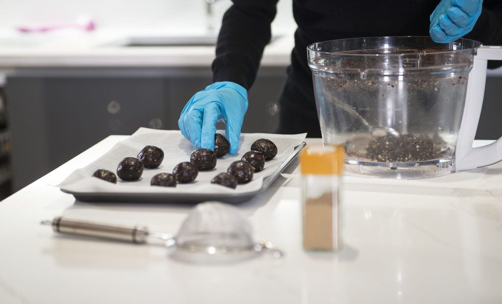 GINGERBREAD TRUFFLES recipe by home cooking with julie neville13