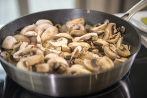 MUSHROOM RISOTTO recipe by home cooking with julie neville1