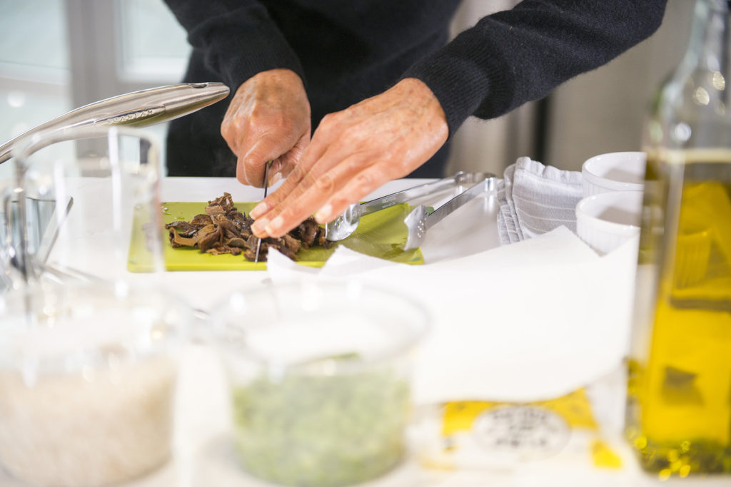 MUSHROOM RISOTTO recipe by home cooking with julie neville1