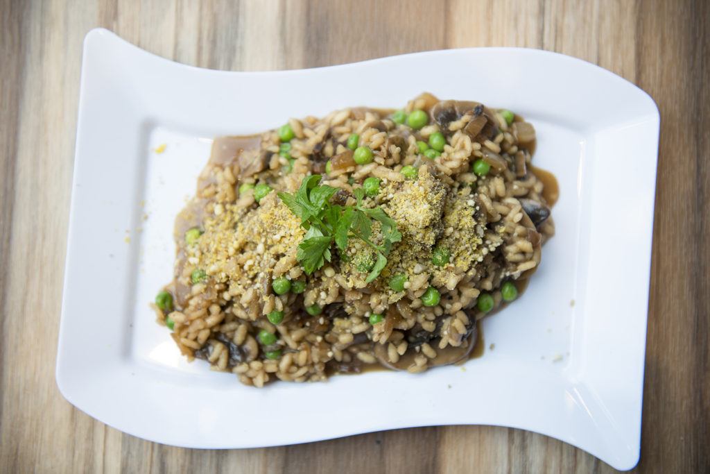 MUSHROOM RISOTTO recipe by home cooking with julie neville1