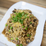 MUSHROOM RISOTTO recipe by home cooking with julie neville1