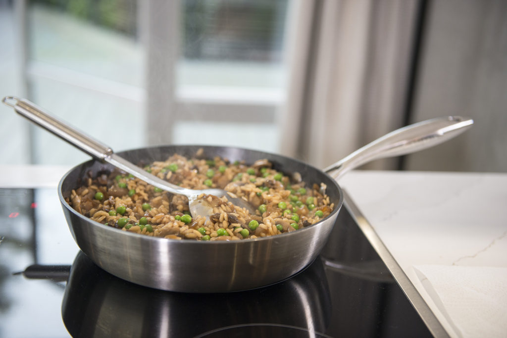 MUSHROOM RISOTTO recipe by home cooking with julie neville1