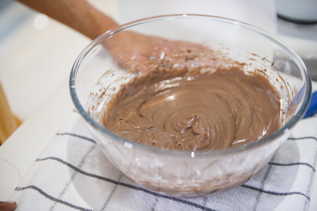 Chocolate Hazelnut Log recipe by home cooking with julie neville10