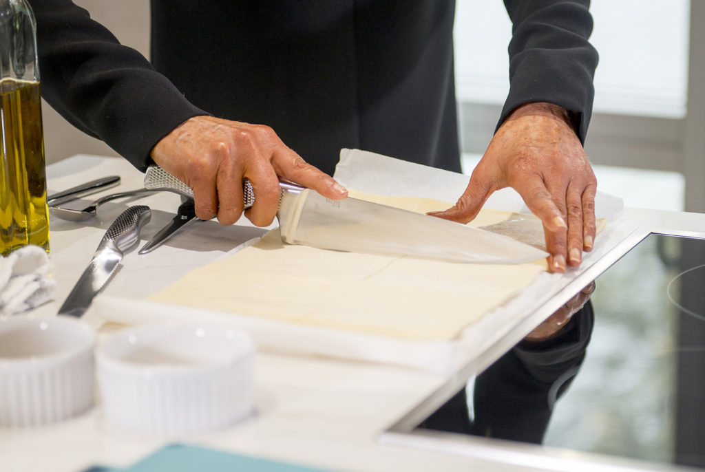 Goats cheese and tomato tart