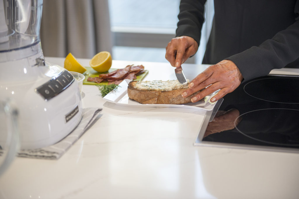 lobster toast recipe by home cooking with julie neville