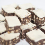 no bake chocolate fudge bars recipe by home cooking with julie neville