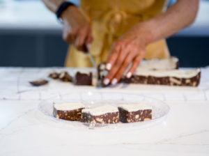 no bake chocolate fudge bars recipe by home cooking with julie neville