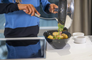 Pea Pancetta and Potato Salad Home Cooking with Julie Neville