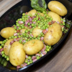 Pea Pancetta and Potato Salad Home Cooking with Julie Neville