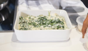creamy spinach Home Cooking with Julie Neville