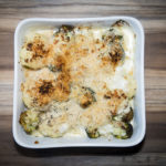 roasted cauliflower and broccoli bake Home Cooking with Julie Neville