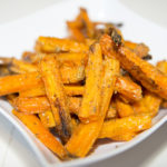 crispy carrot fries recipe Home Cooking with Julie Neville