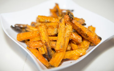 crispy carrot fries recipe Home Cooking with Julie Neville