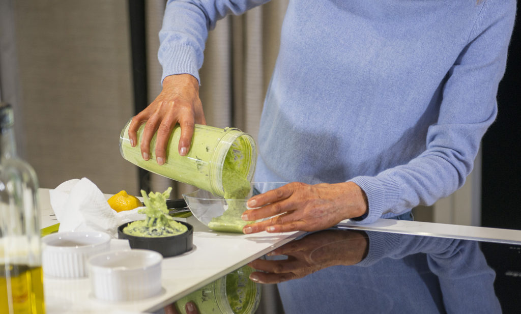 pea purée recipe Home Cooking with Julie Neville1