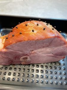 Christmas sticky ham recipe by home cooking with julie neville0
