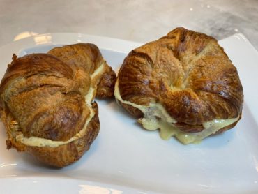 Almond Croissant recipe by home cooking with julie neville9