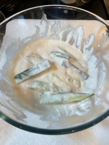 Courgette fries recipe by home cooking with julie neville9