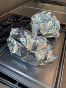 oven baked rice parcels recipe by home cooking with julie neville4