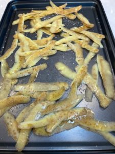 potato peel crisps recipe by home cooking with julie neville5