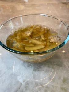 potato peel crisps recipe by home cooking with julie neville5