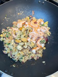 seafood fried rice recipe by home cooking with julie neville4