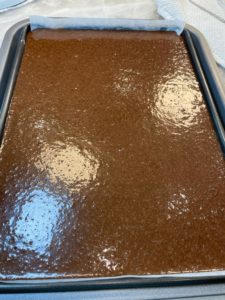 Decadent chocolate slices with chocolate hazelnut buttercream frosting recipe by home cooking with julie neville16