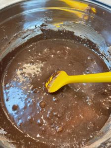 Heart shaped chocolate cakes with strawberry buttercream and chocolate ganache recipe by home cooking with julie neville